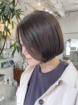 ヘアー アイス カンナ(HAIR ICI Canna) 大人女子におすすめ/ミニボブ/束感カット/コンパクトボブ