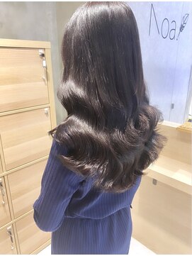 テーラヘアー 石岡店(TELA HAIR) 艶カラー・ラベンダーグレージュ