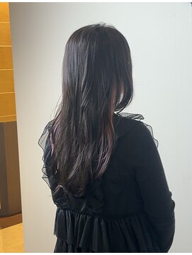 ナトゥーラ 大通店(Natura) 【30代40代50代】レイヤー＋インナーカラーピンク【札幌/大通】