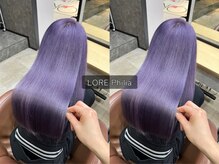 ☆縮毛矯正カシミヤストレート☆貴女のダメージに合わせたヘアケア体験ならLORE Philiaにお任せ！！