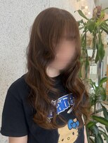 コモドルポ(comodo rupo)&nbsp;透明感ブラウン/レイヤーカット