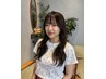【当日限定★お得に♪】韓国風まろみカラー+カット ¥6600