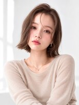 ルービック 豊中(Rubik's)&nbsp;大人可愛い外ハネボブ×透明感カラー