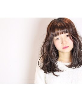 ラクサ ヘア ワークス(LAXA HAIR WORKS) ラフな抜け感可愛い☆小顔ミディボブ