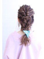 オーロ(ORO) ルーズ三つ編み☆ドレスヘア