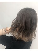 【ALIVE吉祥寺】ボブグレージュグラデーションハイライトカラー