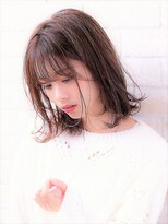 ソア 武蔵小杉(SOAR)&nbsp;毛先パーマネオウルフ小顔外ハネボブアッシュブラウン