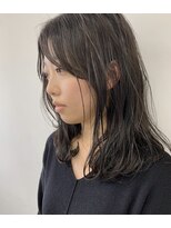 フィル(fil)&nbsp;セミロング／オリーブグレー