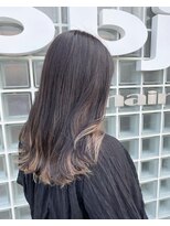 ヘアメイク オブジェ(hair make objet) 韓国スタイル インナーカラー