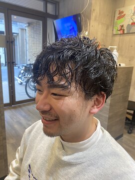 イルスティーロ(iLL_steeLo) ＜iLL_steeLo＞メンズスパイラルパーマ