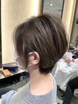 ラボー ノースプラザ店(LA'BO)&nbsp;【LA'BO三浦】襟足短めの前下がりショート