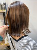 *切りっぱなしグレージュ*