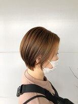 ヘアアンドメイク ムーア(Muuua)&nbsp;大人ショートとベージュ