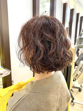 ヘアアーク(HAIR arc) ピンクふわふわボブ【奏の杜】【津田沼】【京成大久保】【幕張】