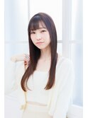 新宿小田急ハルク内♪大人かわいい♪小顔ワンカールストレート☆