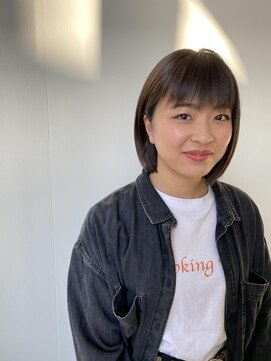 ワン(One) 肩くらいのボブ