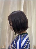 ぱっつんボブ