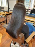 髪質改善ストレート