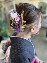 ティンク&nbsp;ヘアセット＋着付け＋メイク