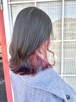 ヘアークリエイションアンズ(Hair creation Andz) ピンク　ぴんく　インナー