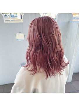 ゴッドヘアーアンドメイク 高崎店(GOD Hair&Make) ピンクベージュ