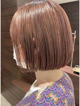 ジャム(Jam) ミニボブで可愛く×オレンジベージュで春色に★中村大輔