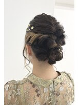 シアー(sheer) 《sheer /氏家》＃編みこみ＃アップスタイル＃結婚式お呼ばれ