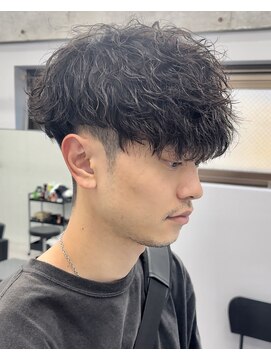 リベル(LIBER) 八王子/八王子駅/ツイストスパイラルパーマ/メンズパーマ/眉毛