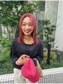 ピンクカラー【大須美容室/名古屋】