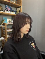 パム 恵比寿(PAM.)&nbsp;ワインレッド × ふわっとくびれミディアム