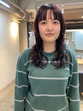 ソイ 下北沢(soi) くせ毛風ウェーブのセミロング