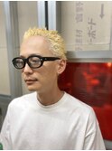 ハイライト/マッシュパーマ/ウルフ/アッシュブラック