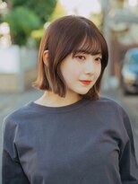 チャチャブラン(cha-cha Blanc)&nbsp;切りっぱなし外はねボブ