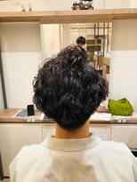 リム(RiM) メンズカット/ソフトツイスト/大人パーマ/マッシュ