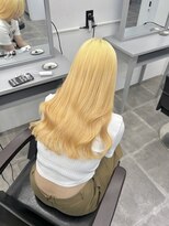 ペレ 栄店(PELE) デザインカラー/レイヤーカット/ウェットヘア/オリーブベージュ