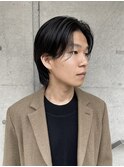 【TALO】骨格に合わせたナチュラルセンターパートメンズ