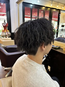 シャンプーボーイアネックス(SHAMPOO BOY Annex) 縦落ちツイストスパイラル