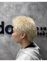 メンズ サロン ドット トウキョウ 町田店(men's salon dot. tokyo)&nbsp;ブロンドスパイキーショート
