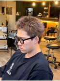 ～簡単セット～金髪ベリーショート