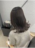 透明感/髪質改善カラー/グレージュ