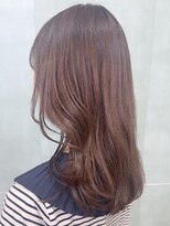 イーストハムネオ(EAST HAM NEO) フェイスレイヤーでくびれセミロング/チョコレートベージュ