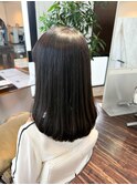 エイジング毛のチリチリ,パサツキ,うねりには酸性トリートメント