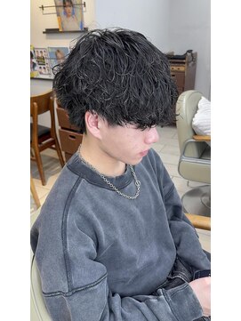 キャンバス バイ ネオリーブ 横浜西口(Canvas by neo.) 横浜★ツイストスパイラルマッシュシャドウパーマ