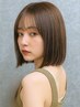 平日限定 【新規】カット＋プラチナカラー＋トリートメント￥16030→￥12650