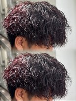 ステラ(STELLA)&nbsp;ツイストスパイラル/ワインレッド/ツイスト/マッシュパーマ