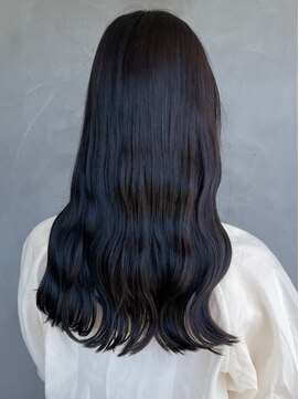 ビスクヘアデザイン(bisq hair design) 髪質改善カラー 艶カラー ブラウンカラー ミディアム