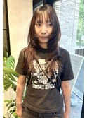 ハッシュカット/レイヤーカット/20代