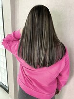 エル オオサカ 心斎橋店(L. OSAKA)&nbsp;コントラストハイライトグラデーション_ミニウルフ_Y44