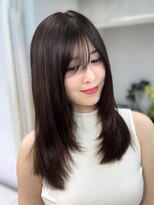 ヴェイン 渋谷(vain)&nbsp;ミディアムレイヤーシースルーバング