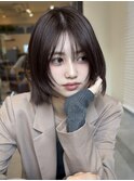 cote前下がりボブ/韓国ボブ/レイヤーボブ/フェザーボブ